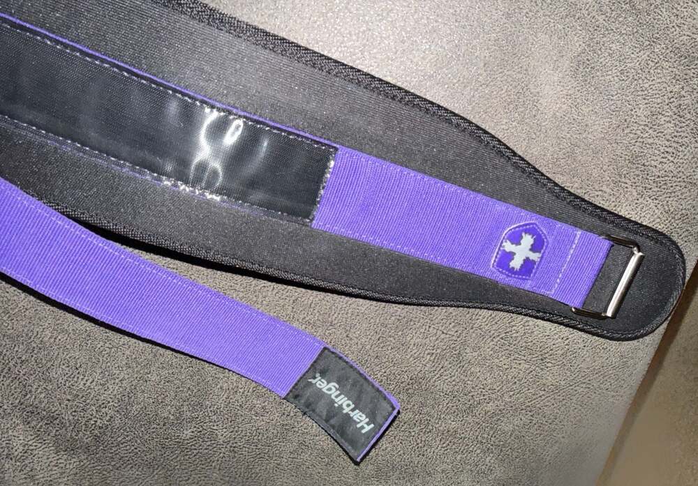Harbinger Women's 5-Inch Foam Core Weightlifting Belt, Purple, Size Small - Picture 5 of 5